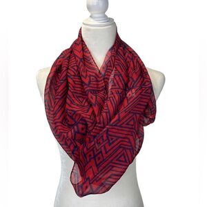 Boho Aztec Infinity Scarf